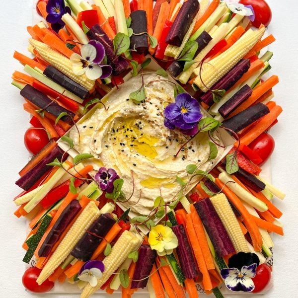 Standard Crudités & Hummus Board