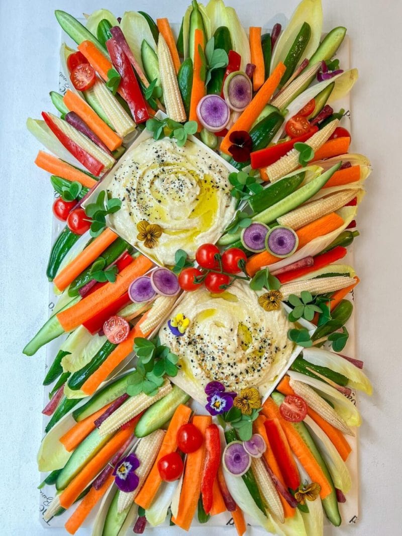 Large Crudités & Hummus Board