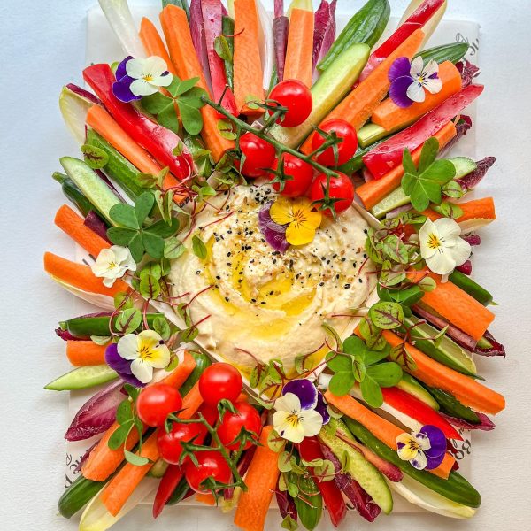 Standard Crudités & Hummus Board