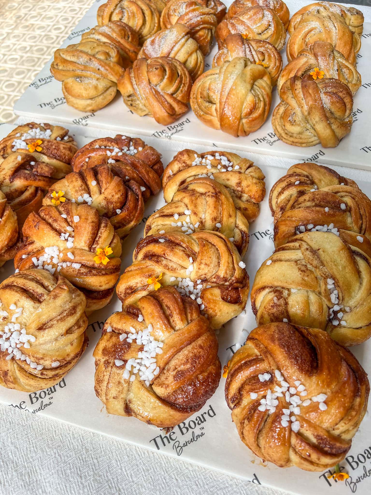 Cinnamon Buns & Cardamom Buns in Barcelona: Meet Our New Sweet Buns Board